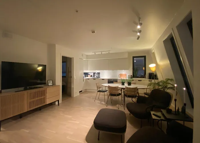 Lägenhet Northstay - Tromso Skyline Residence L Penthouse L City Center